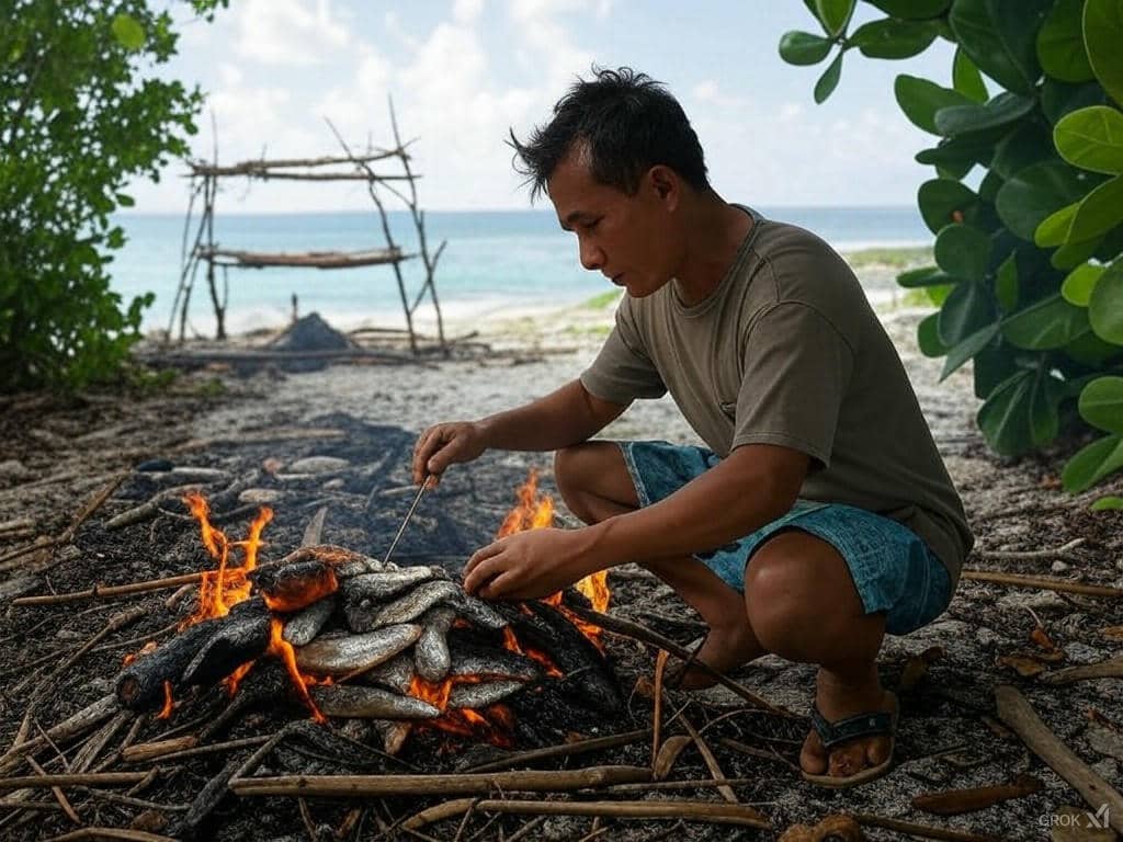 camp survival deserted island palawan