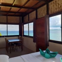 chindonan island eco resort coron accommodation seaview villa 6