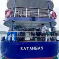 Dolphin liveaboard tubbataha tour cebu rear view