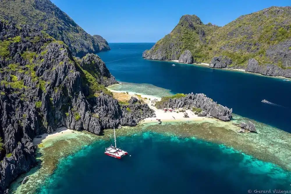 yacht catamaran el nido arial 5 jpg