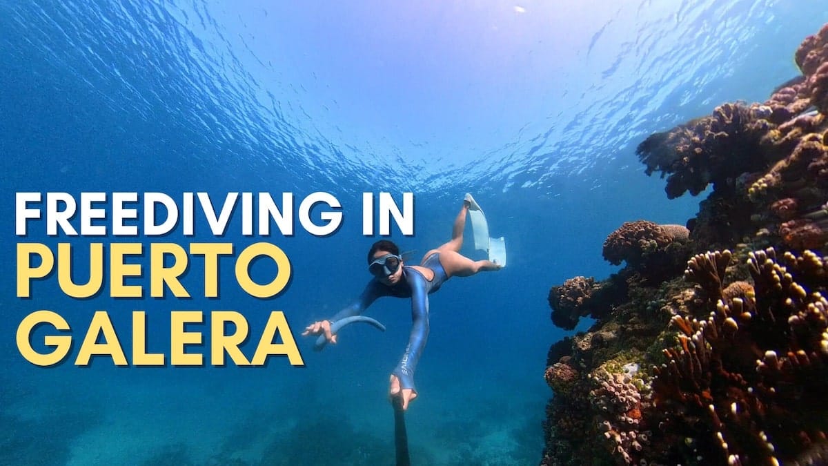 Freediving in Puerto Galera