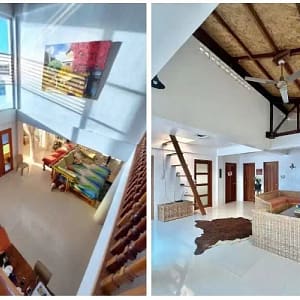 カーサ・オスメナのリビングルーム