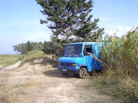 campervan in cyprus