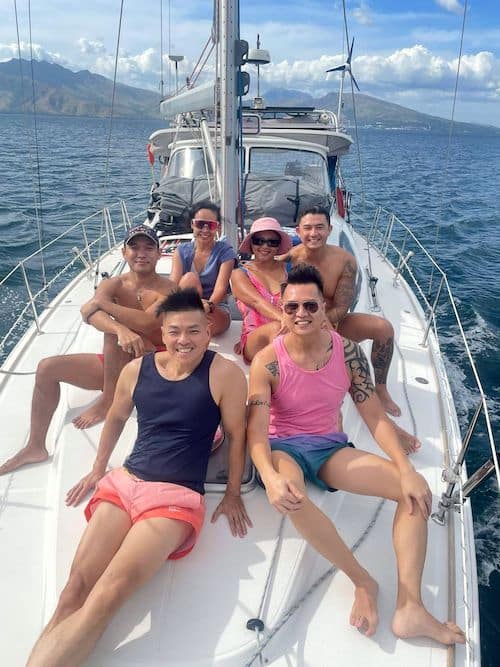 subic bay yachting with friends subic bay yachting with friends