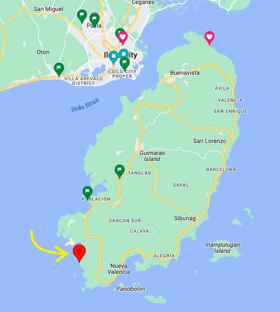 La-Puerta-Al-Paraizo-Beach-Resort-map