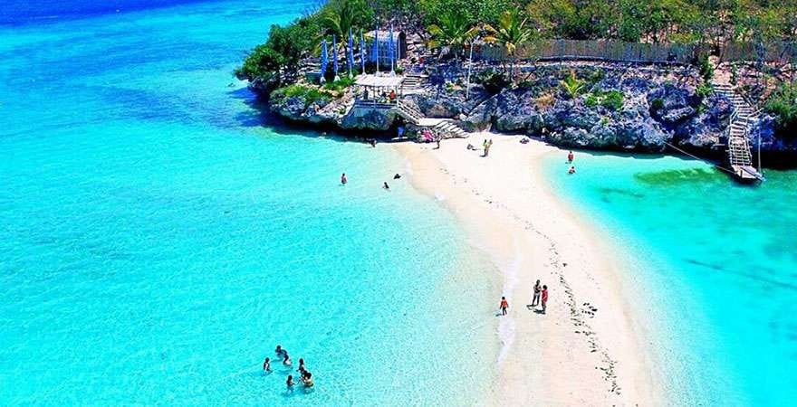 sumilon island sandbar cebu tours